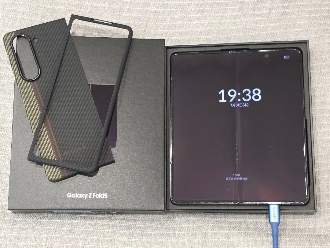 【ポチタ】国内版Galaxy Z fold 5 SCG22 512GB