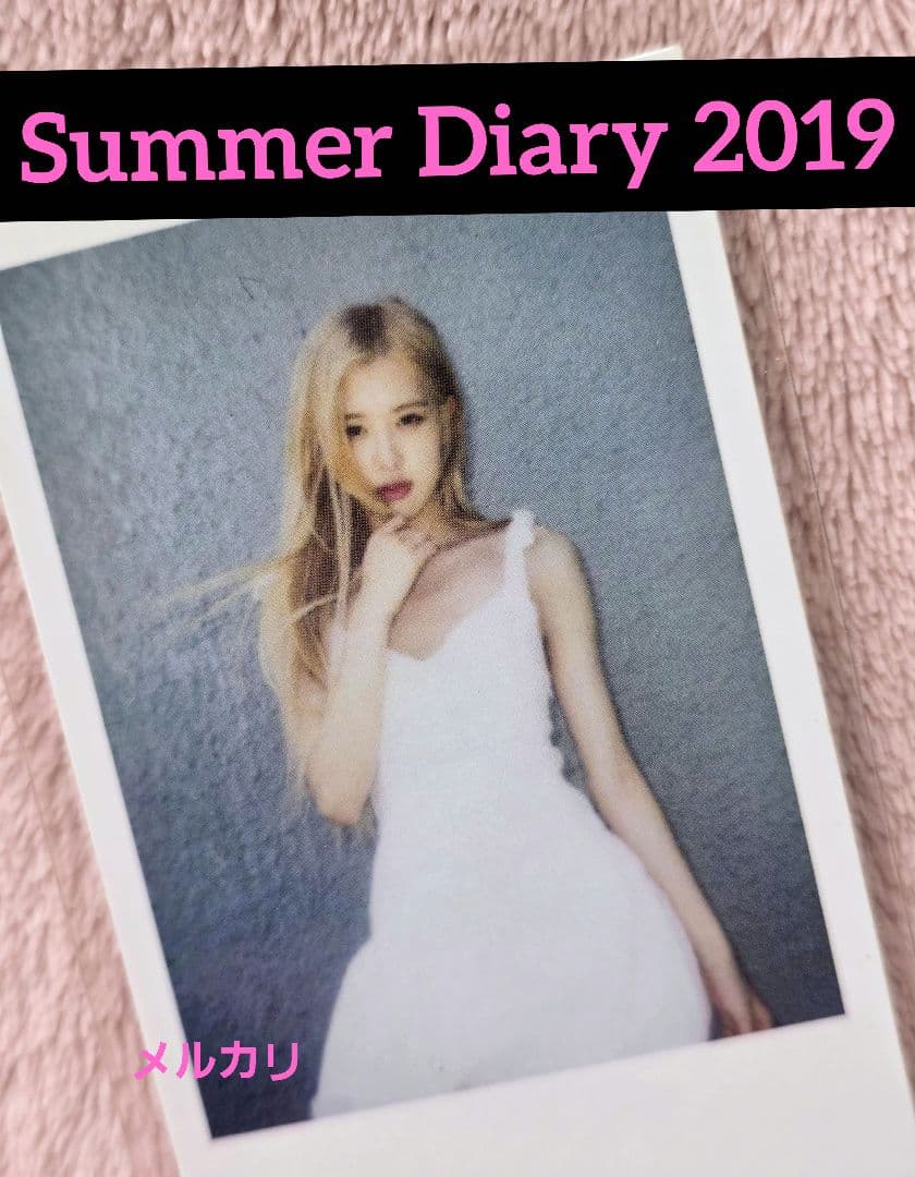 BLACKPINK summer diary 2019 トレカ ロゼ
