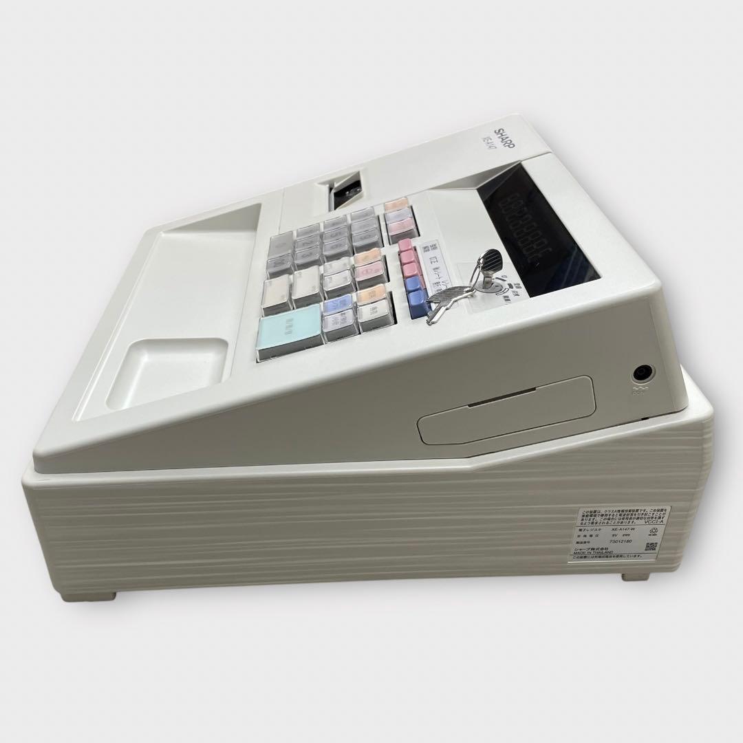 SHARP シャープ　電子レジスター　XE–A147–W ACアダプター付き