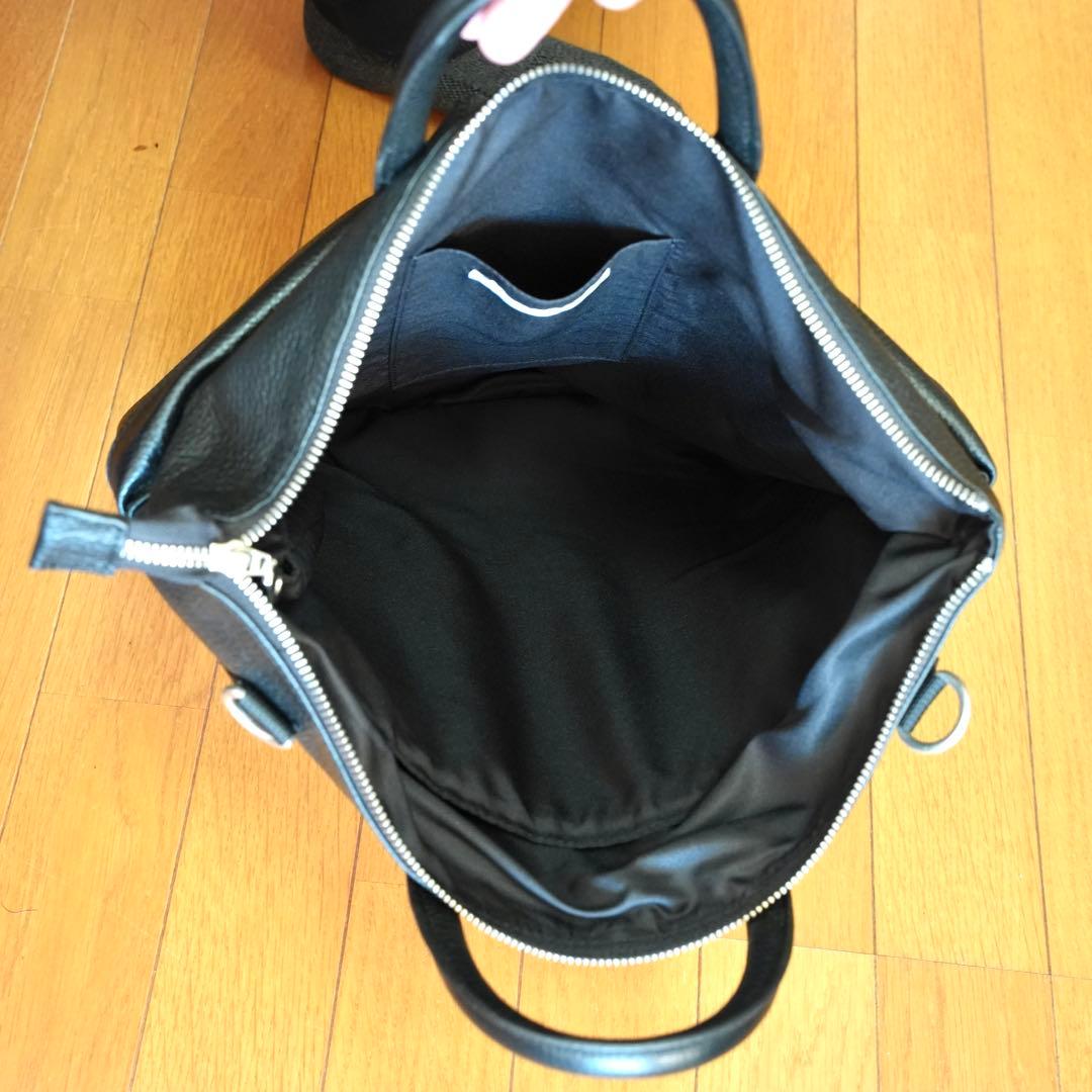 【未使用】Firsthand／レザーヘルメットバッグ／牛革／2WAY