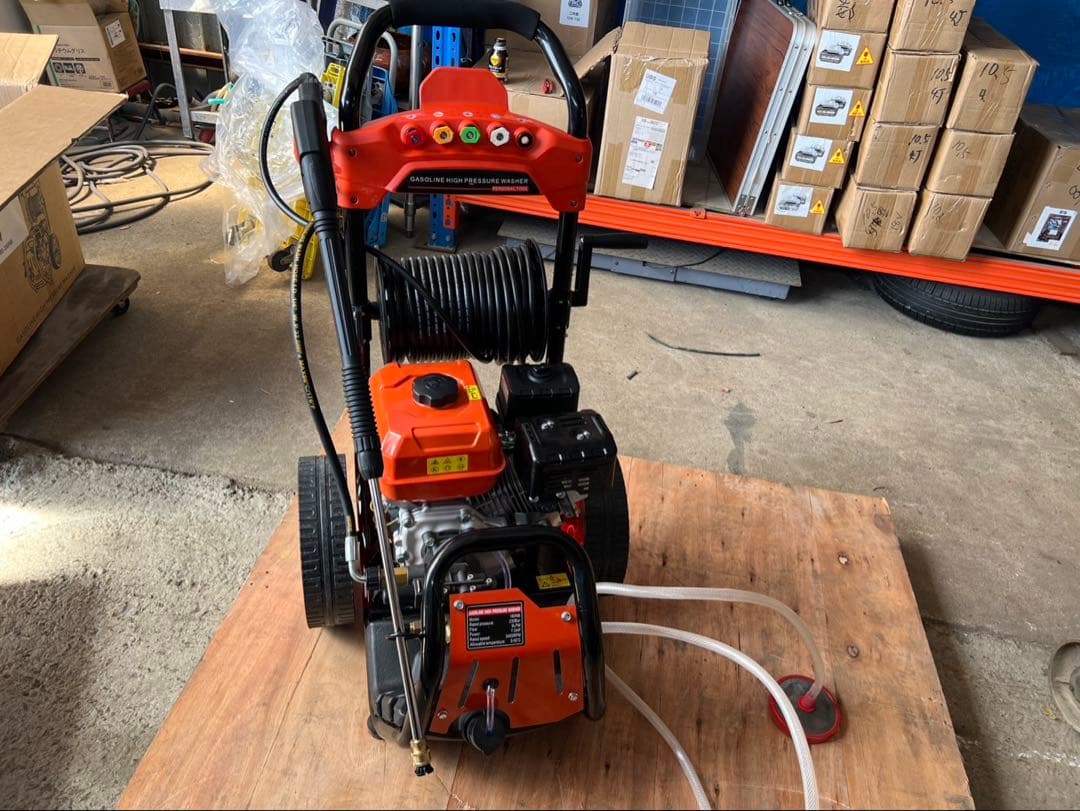 エンジン式高圧洗浄機 23MPa 7馬力 9.5/min コードレス 高出力