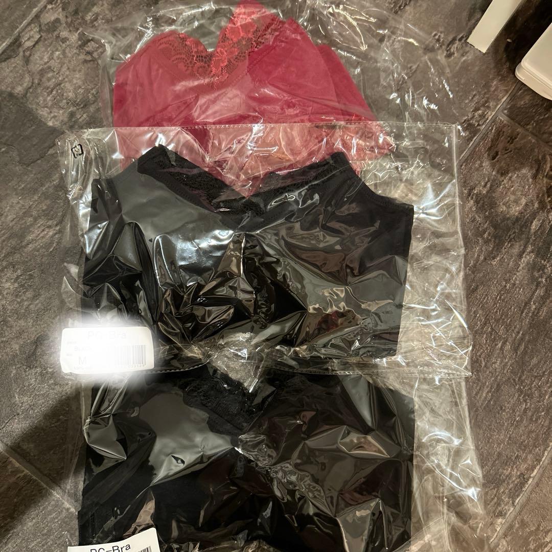 PGブラ　ナイトブラ 限定色付き3点セット