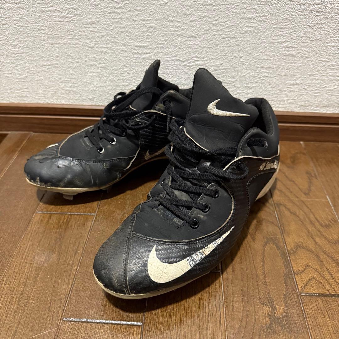 元西武　上本選手　実使用　スパイク