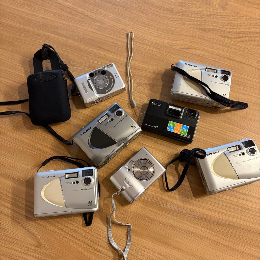 動作未確認　デジタルカメラ　7点