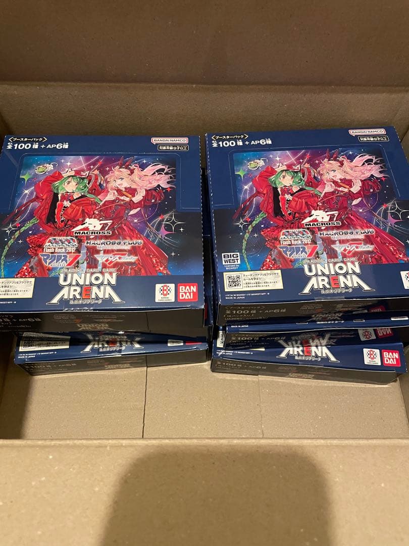 UNION ARENA マクロス　6box