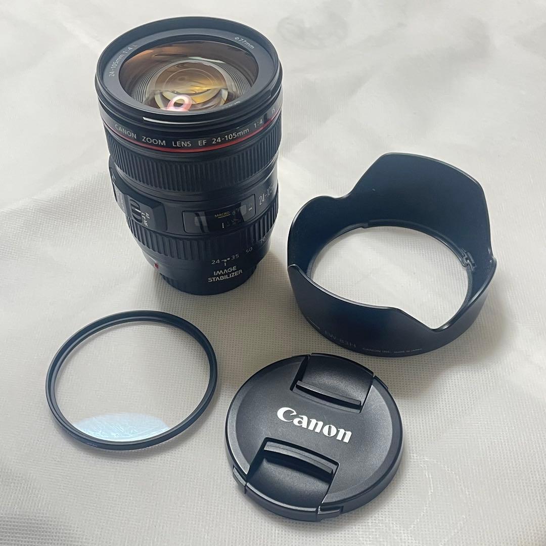 Canon EF24-105mm F4L IS USM 美品レンズ