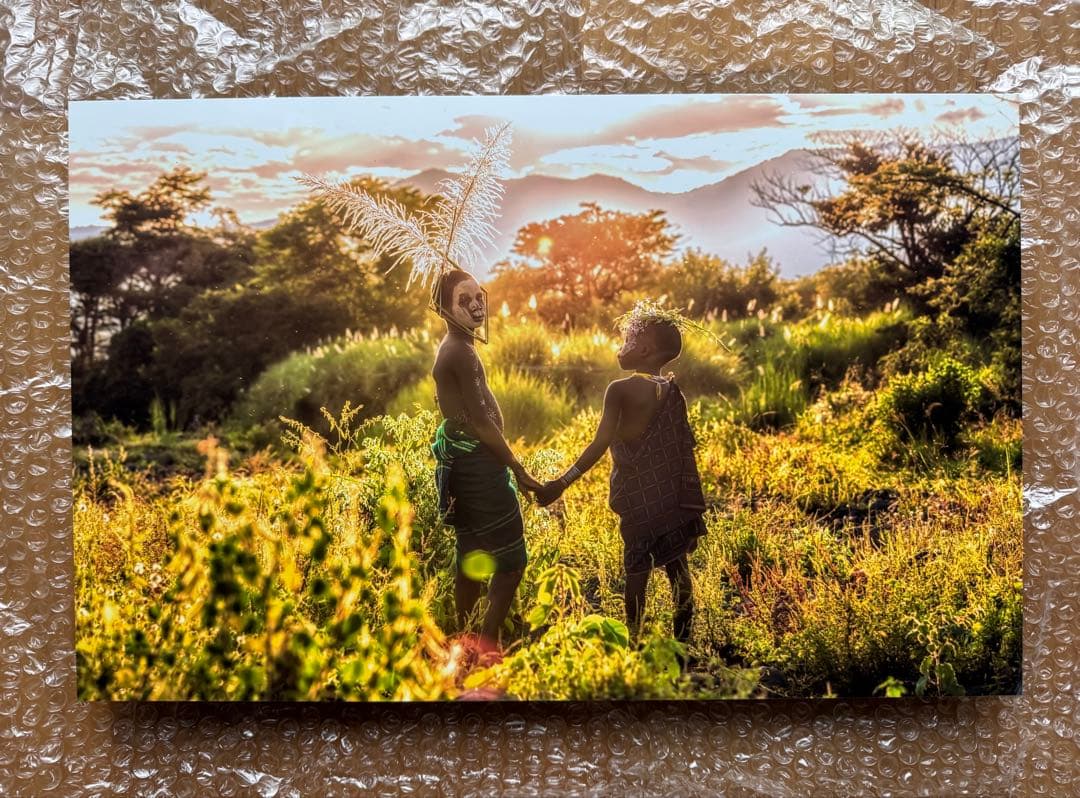 ヨシダナギ　作品名　【SURI　SUNSET】　サイン入り