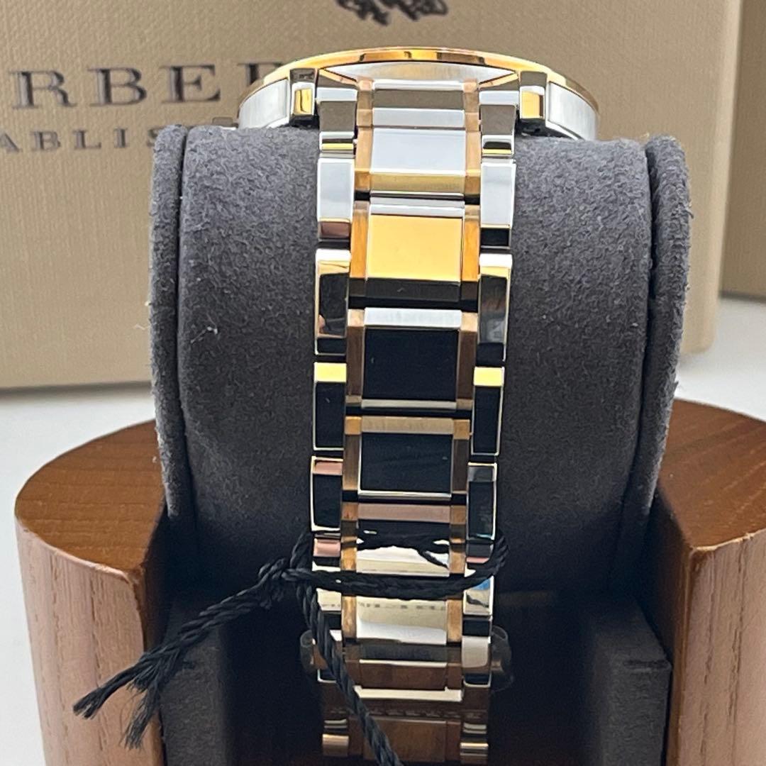 【新品未使用】　バーバリー　BU9006 クォーツ　箱付　保護フィルム付