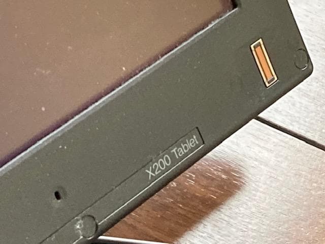 ジャンク扱い　Lenovo ThinkPad X200T＆ウルトラベース付き