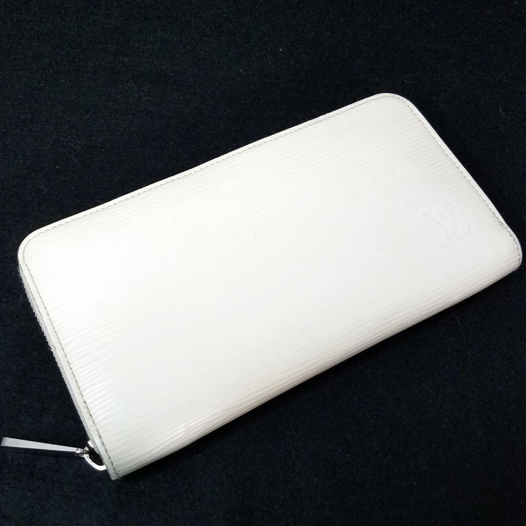 専用ルイヴィトン エピ ジッピーウォレット 白 ホワイト イヴォワール ラウンド