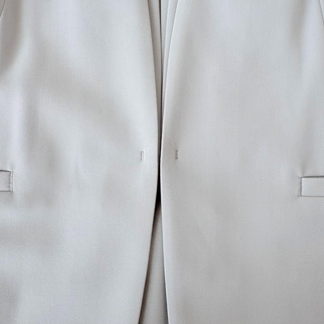 美品✨《グリーンレーベルリラクシング》サラフール ワイドパンツ セットアップ