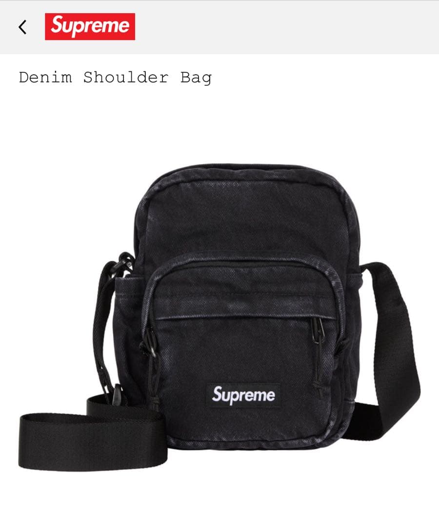 バッグ Supreme Denim Shoulder Bag \
