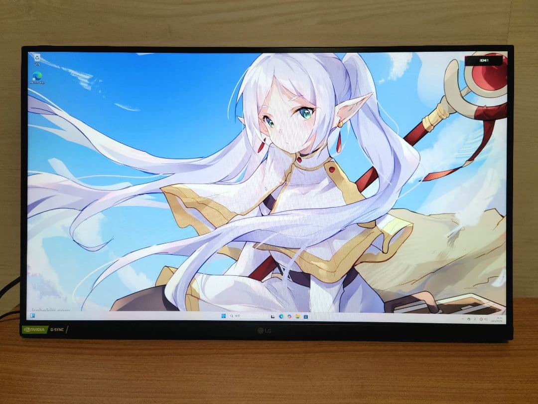 美品　LG 27インチ WQHD　144Hzゲーミングモニター 27GL83A