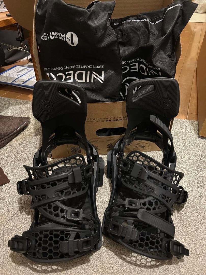 Nidecker スノーボード ビンディング ブラック L size