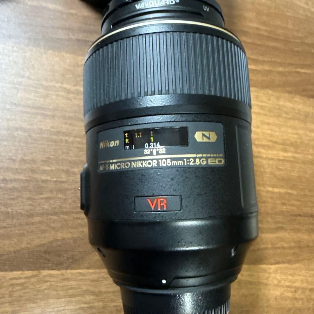 レンズ(ズーム) Nikon Micro Nikkor 105mm f/2.8G ED VR