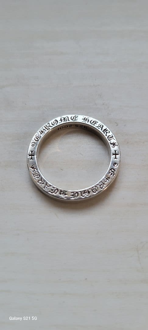 CHROME HEARTSスペーサーリングプレーン3㎜