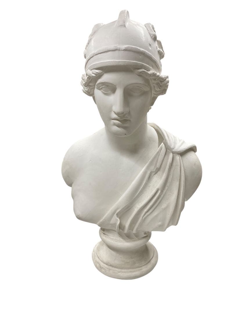 アマゾン胸像　石膏像