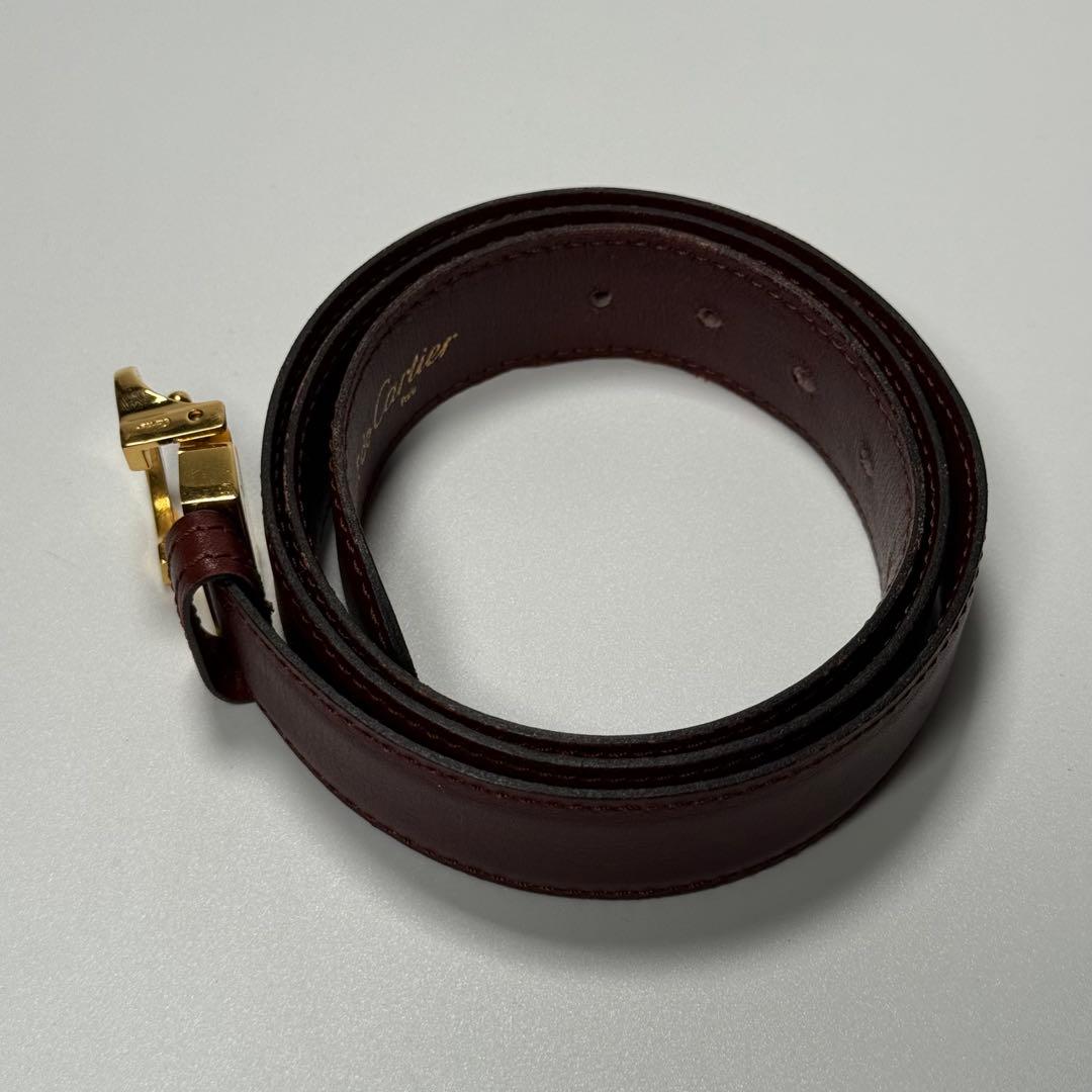 Cartier カルティエ　マストライン　ベルト　メンズ　W79-87cm