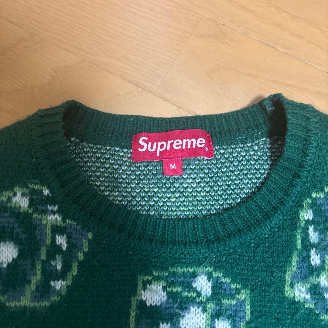 Supreme dice sweater ダイスセーター