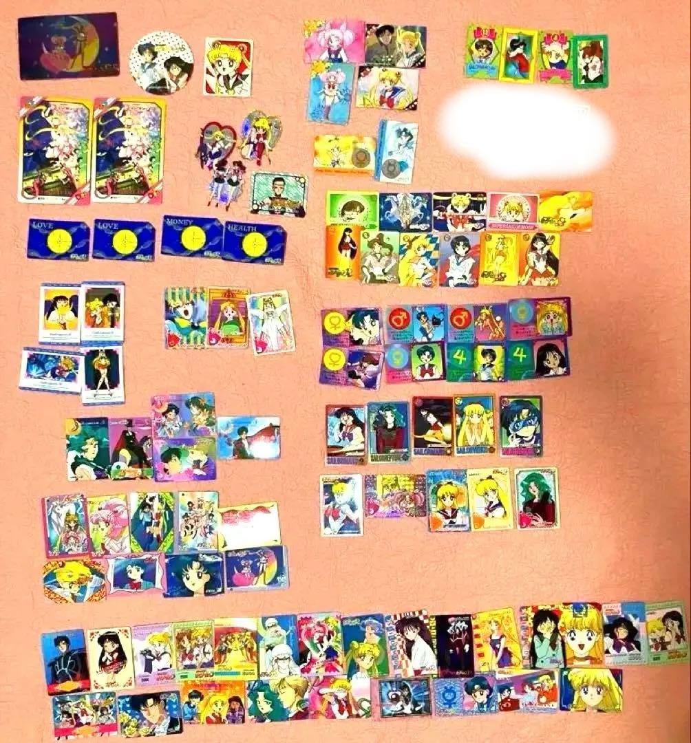 セーラームーン カード　おまけなど102点