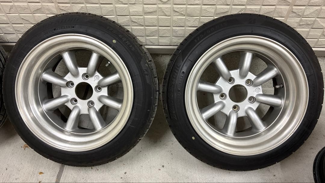 ワタナベ　エイトスポーク Rタイプ 15インチ 8.5J -6 114.3