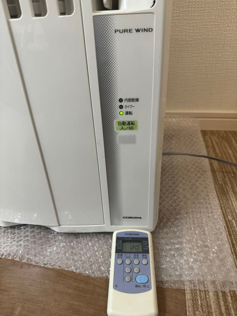 コロナルームエアコンウインド形冷房専用型式CW-1618 2018年製