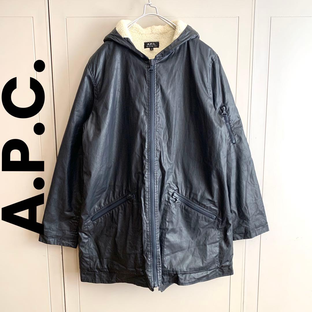 chico様 A.P.C. アーペーセー ボア　モッズコート