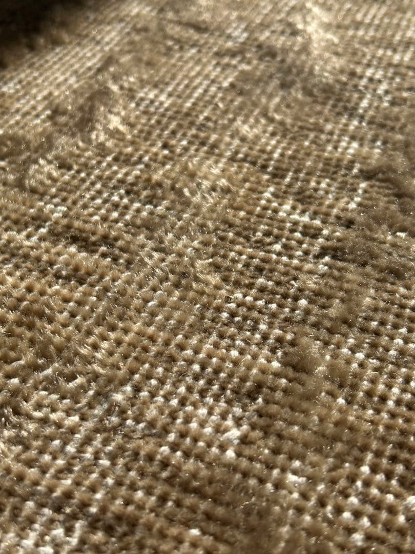 レア　ニュートラルカラー　シャビーシック　オーバーダイ　トルコ ヴィンテージラグ