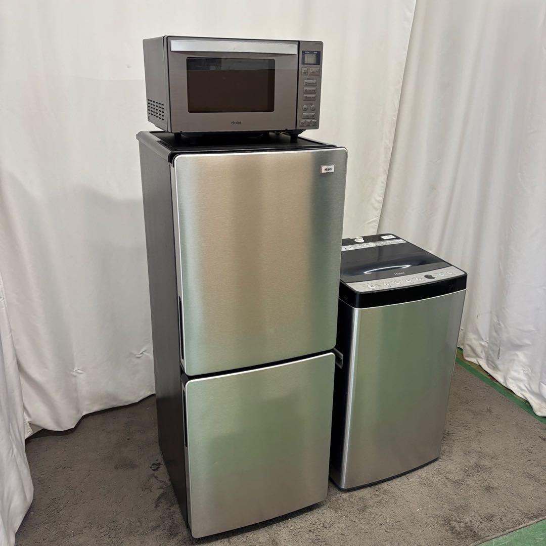 147　Haier　洗濯機　冷蔵庫　電子レンジ　家電セット　単身　設置無料　安い