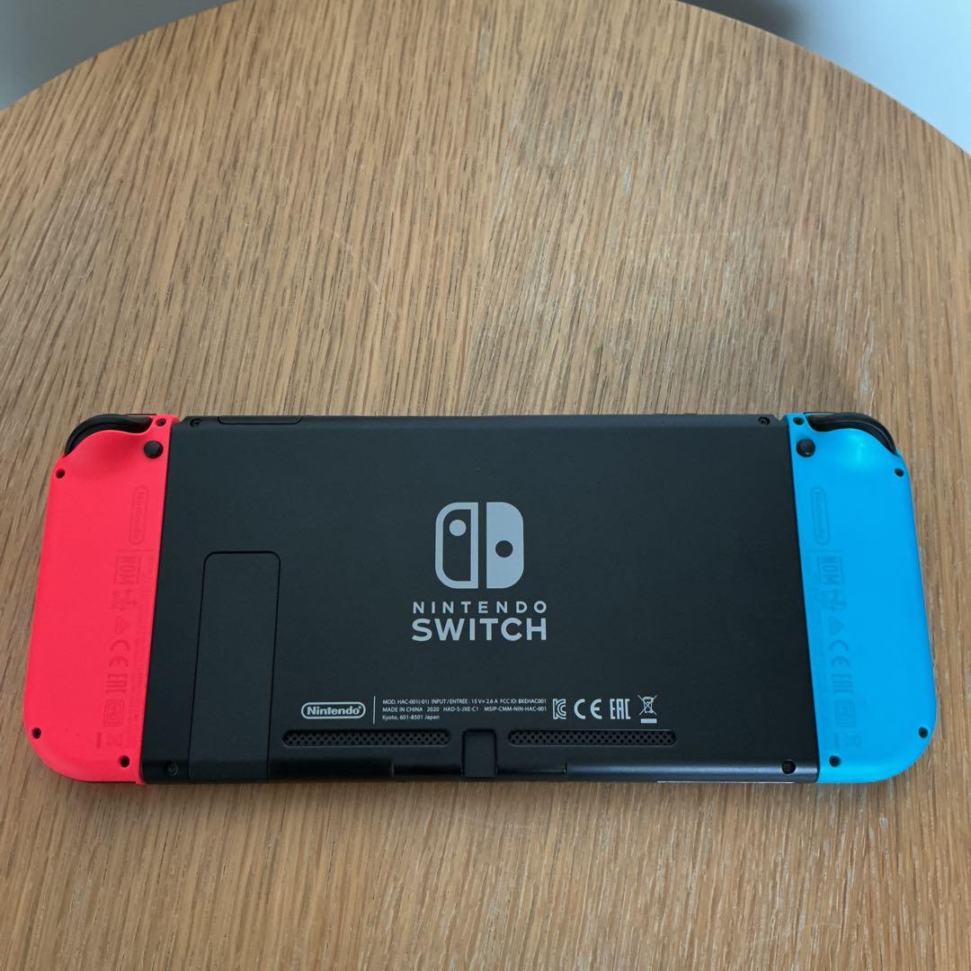 Nintendo Switch ネオンブルー／レッド　本体、ソフト2本付