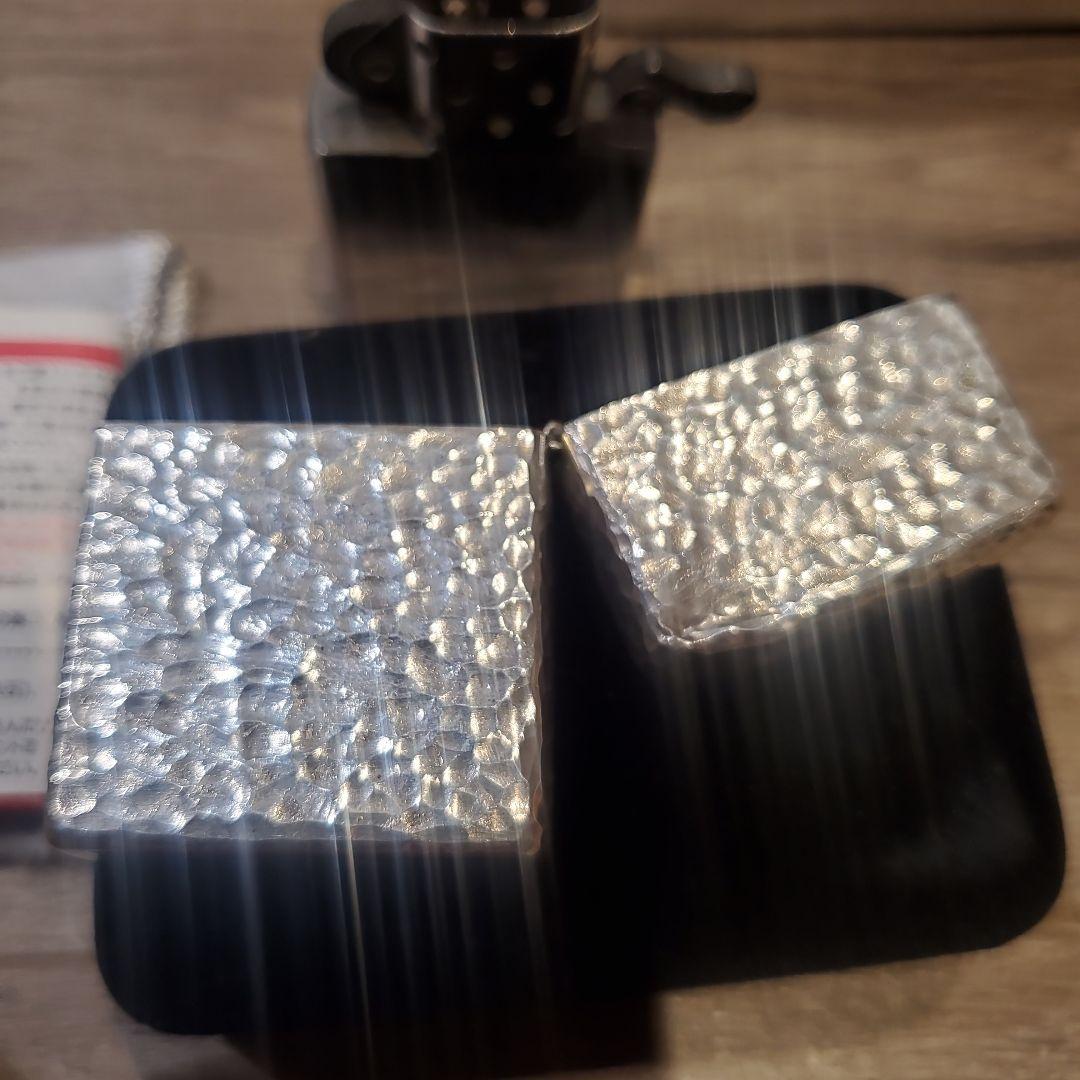 ZIPPO スターリングシルバー ハンマートーン