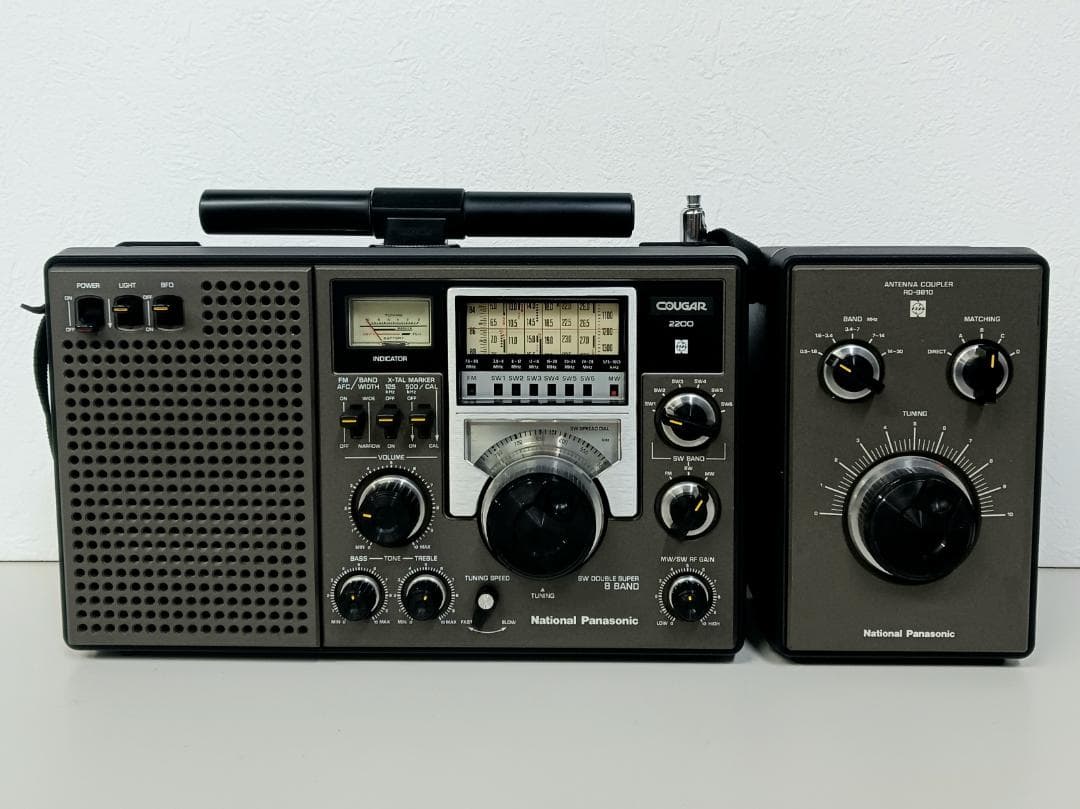 d*9様 ナショナル ラジオ「COUGAR 2200」アンテナカップラー「RD-