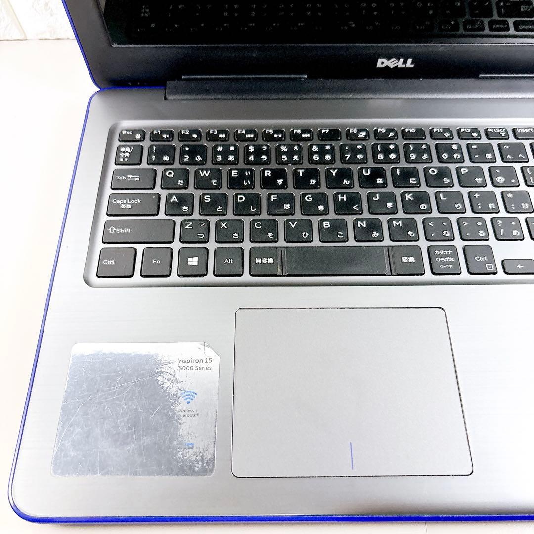 希少なブルー！✨快適動作SSD メモリ8GB 第7世代 ノートパソコン DELL