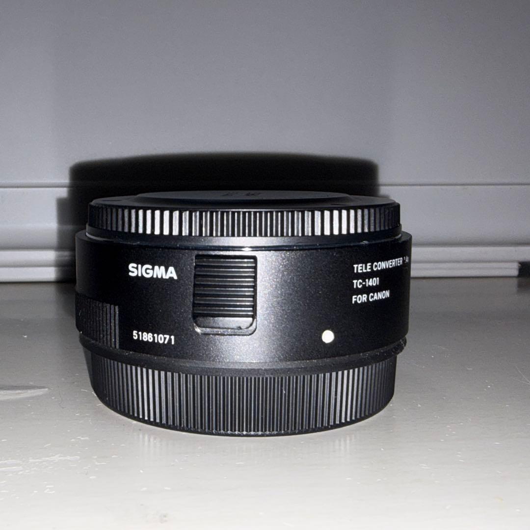 美品 SIGMA テレコンバーター TC-1401 Canon EF用