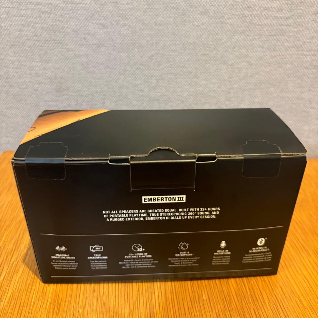Marshall EMBERTON III ワイヤレススピーカー