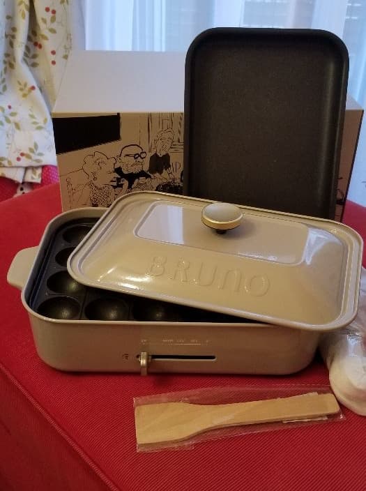 ★BRUNO★限定色★グリルプレート★ホットプレート★たこ焼き★アヒージョにも★