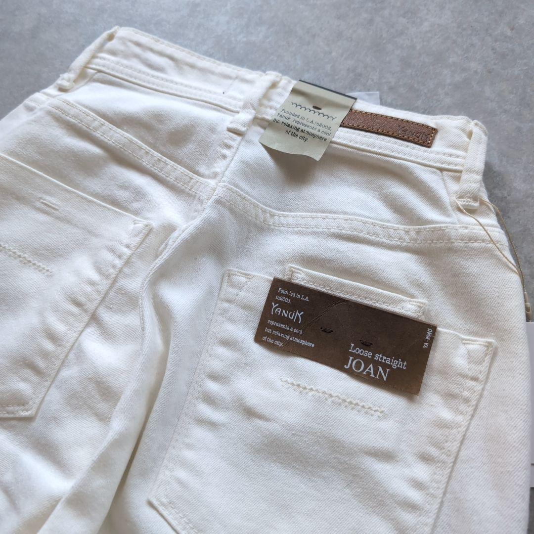 タグ付き未使用✨ ヤヌーク Really Lightルーズストレート JOAN