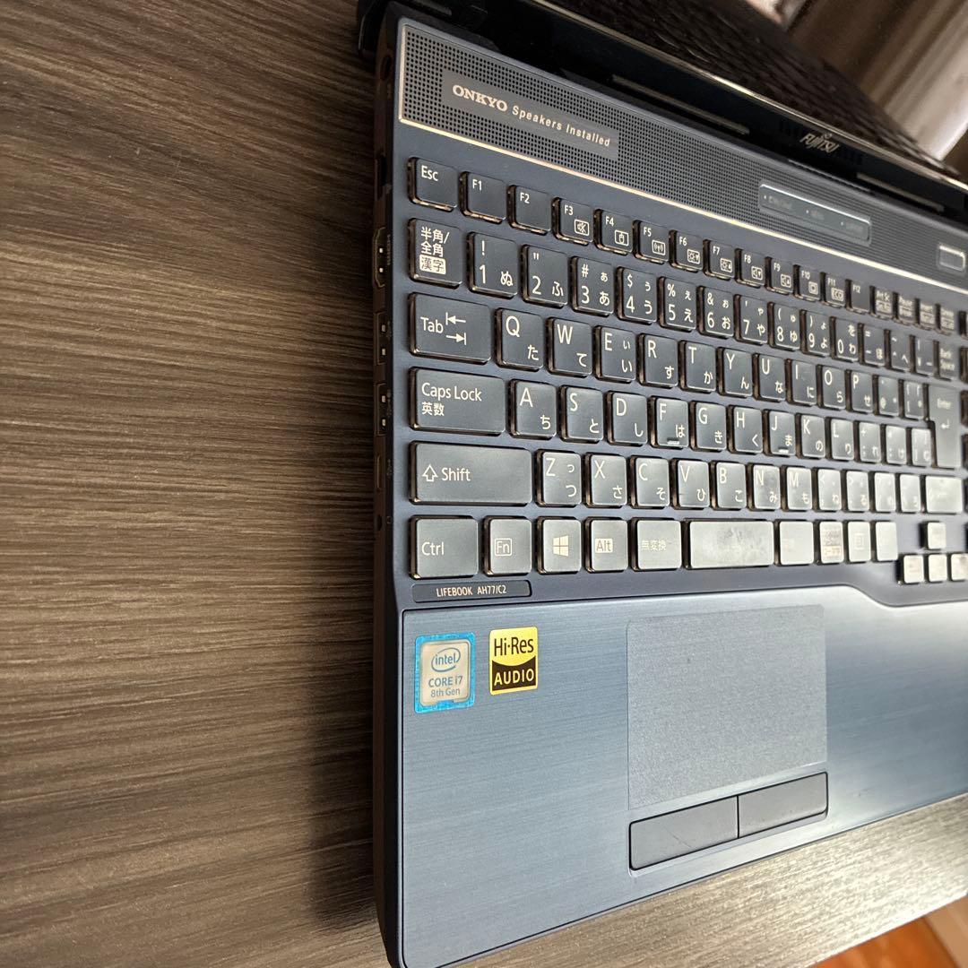 Windowsノート本体 LIFEBOOK corei7 windows11 SSD FMVA77C2L