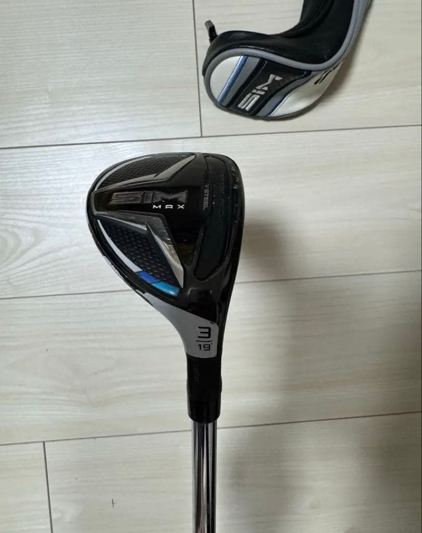 sim max 3UT 19度 ヘッドカバー付き