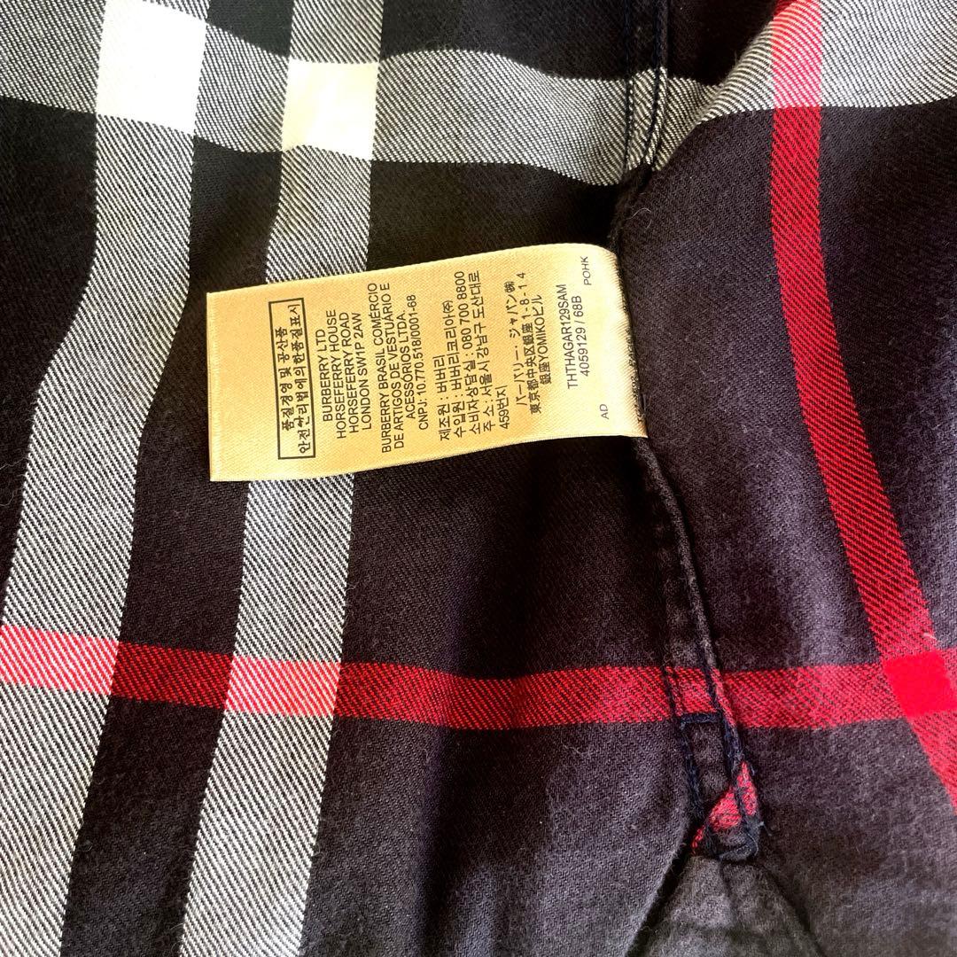 【BURBERRY LONDON 】美品✨人気のメガチェック長袖シャツサイズL