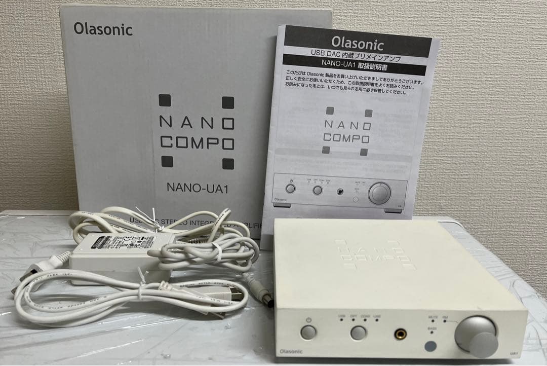 最終金額Olasonic NANOCOMPO NANO-UA1 プリメインアンプ