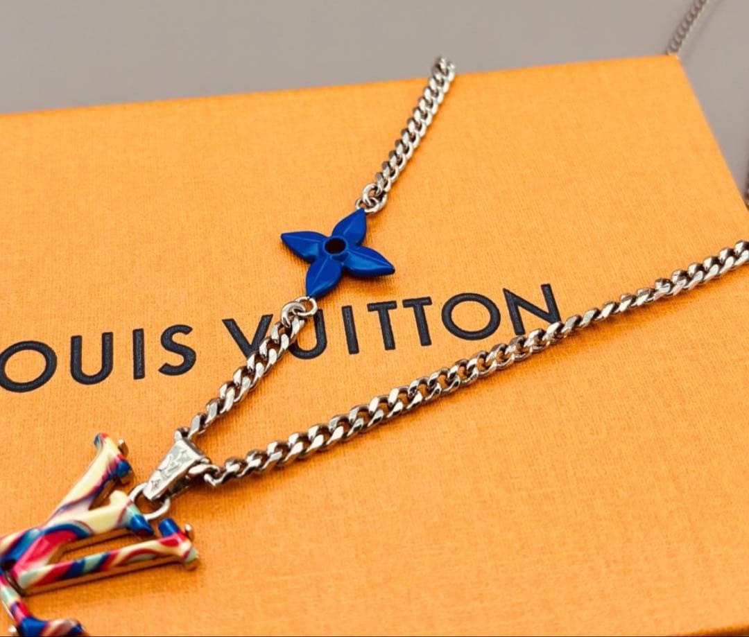 ち*り様 ルイヴィトン MP3353 コリエ LV サイケデリック ネックレス