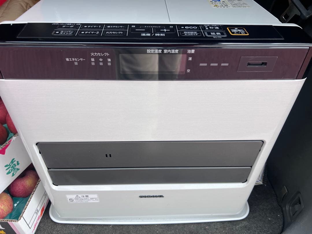 美品石油ファンヒーター ホワイトFH-WZ4623BY