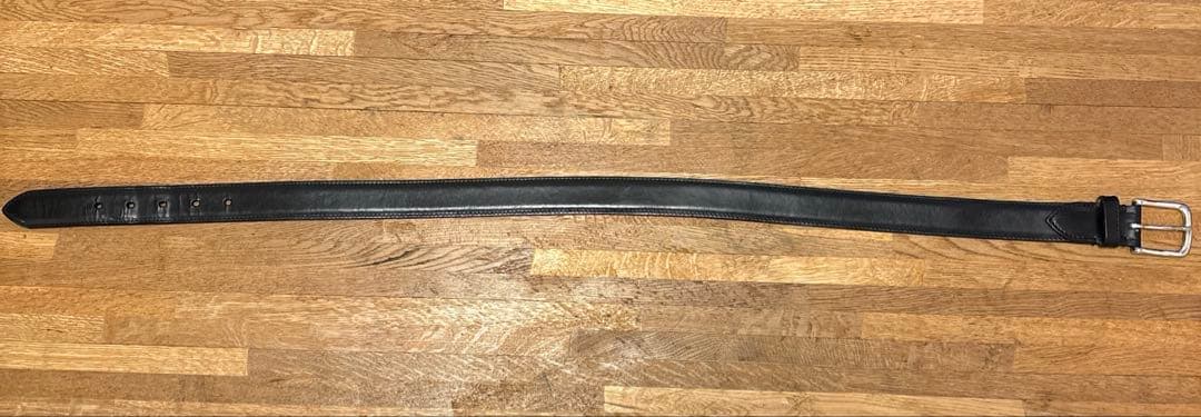 ホワイトハウスコックス ベルト　黒　30インチ