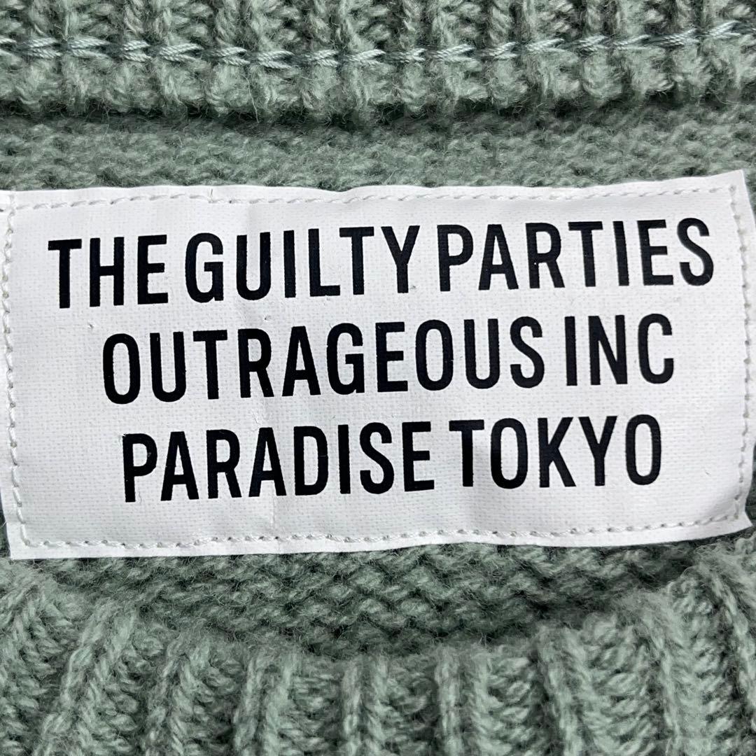 トップス WACKO MARIA CLASSIC CREW NECK SWEATER