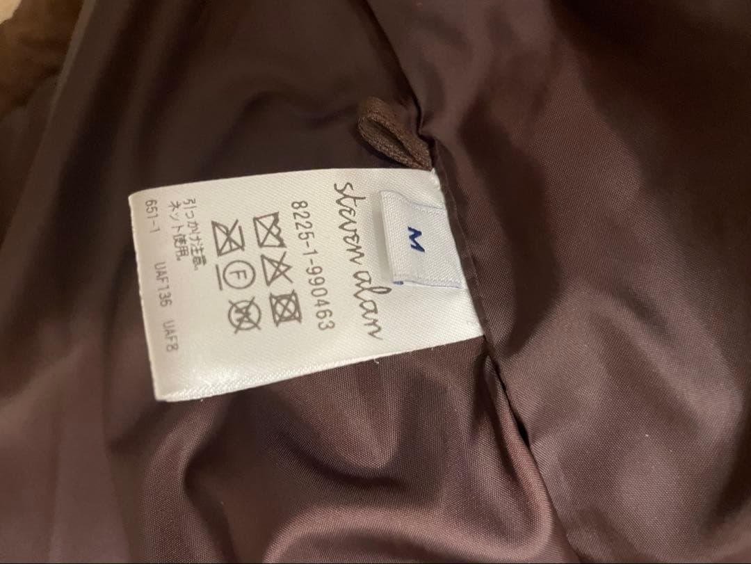 Steven Alan ダウンジャケット　キルティングジャケット M レディース
