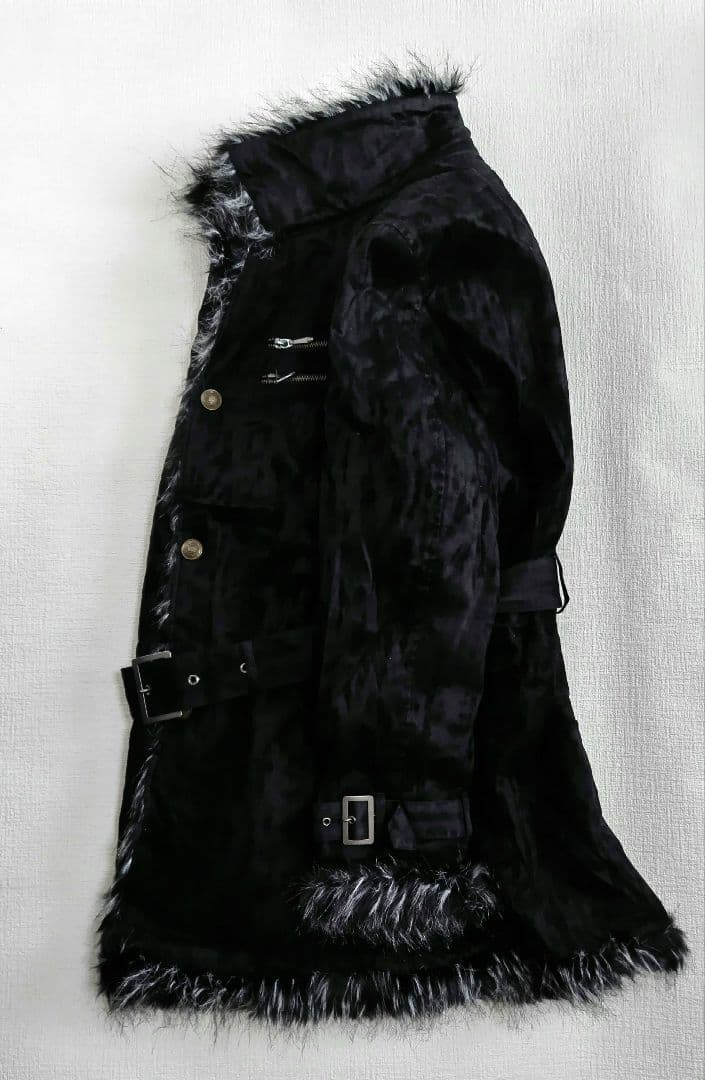 y2k ビジュアル系 ファーコート 平成 　archive ゴシックpunk