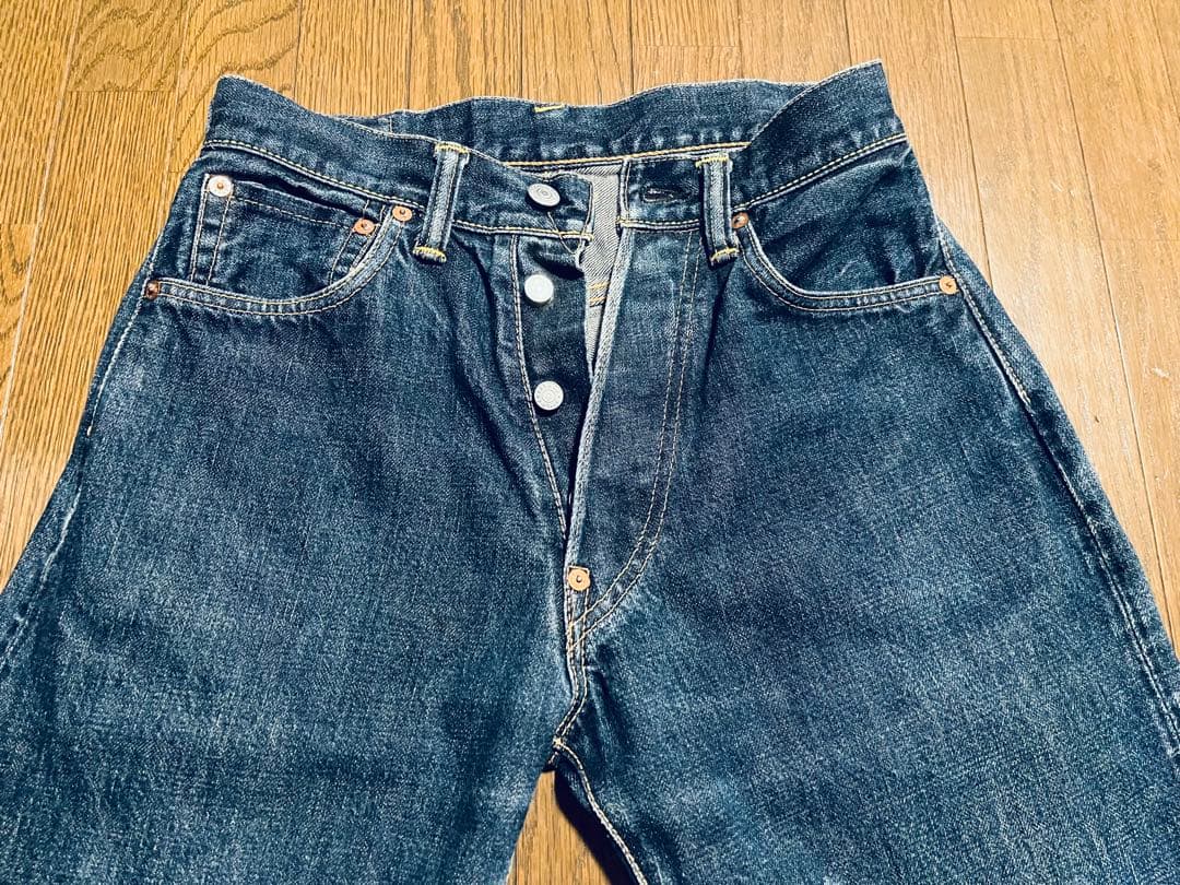 【希少・濃紺】EVISU エヴィス ジーンズ No.2 カモメ刺繍 28インチ