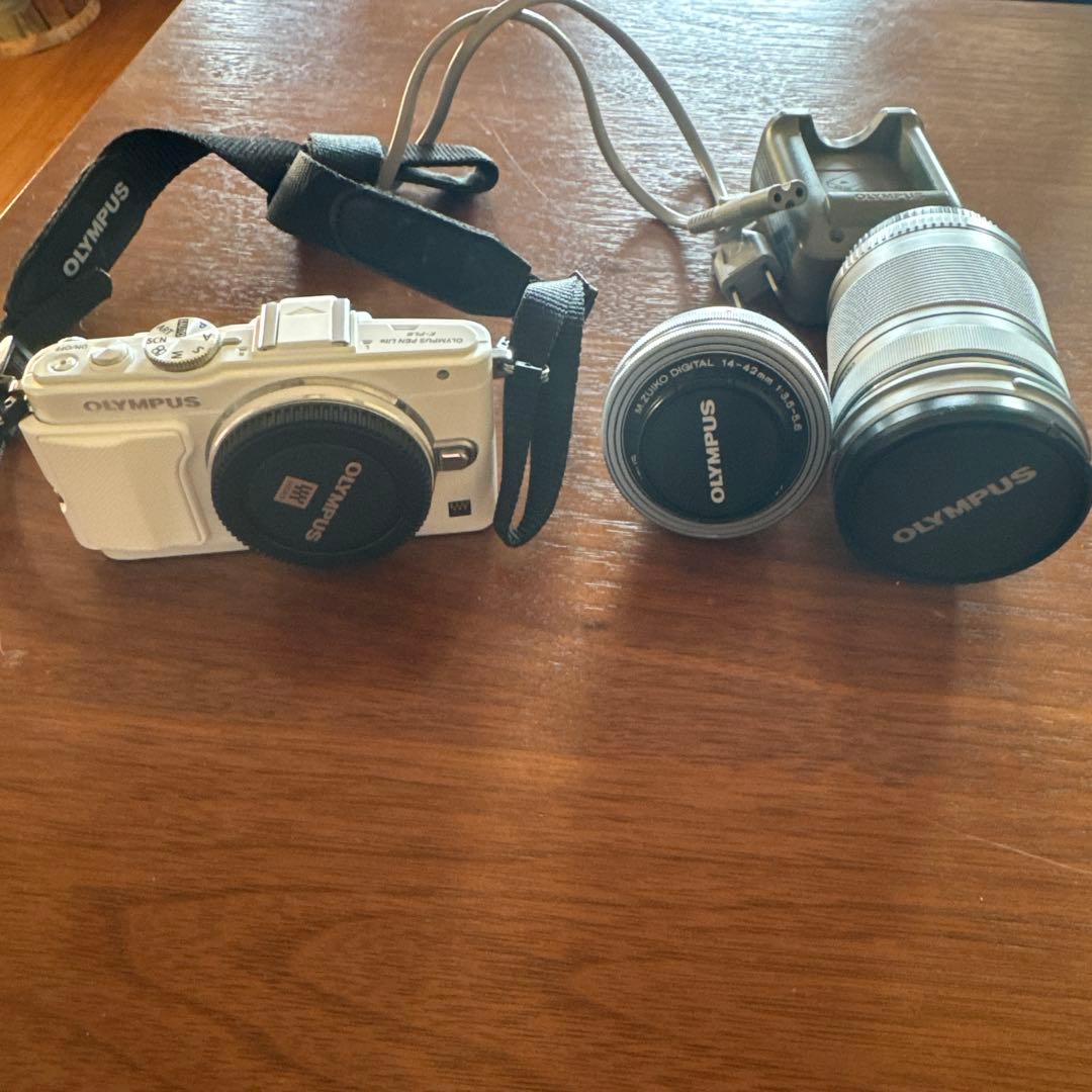 OLYMPUSPEN E-PL6 ホワイト 交換レンズ付き