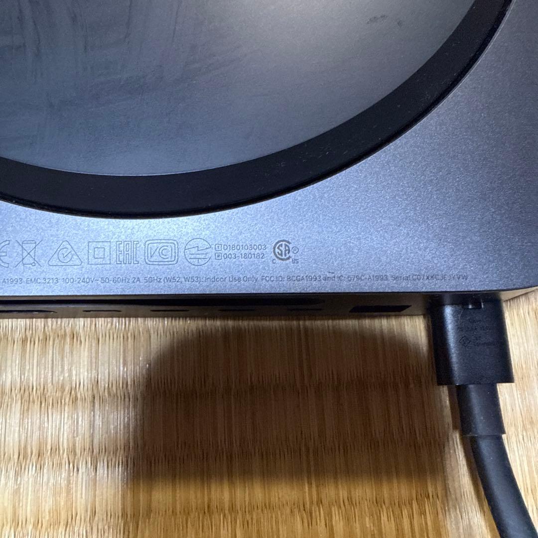 Apple Mac mini スペースグレー 本体　2018